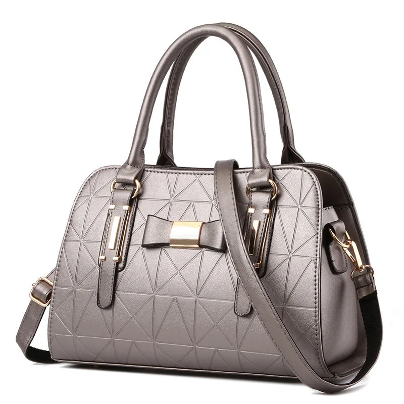 Luxuriöse Damen-Umhängetaschen aus PU-Leder, große Kapazität, Damen-Schulter-Geldbörsen und Handtaschen, lässige Mode, klassische Tragetasche, Bolsa – Detail 5