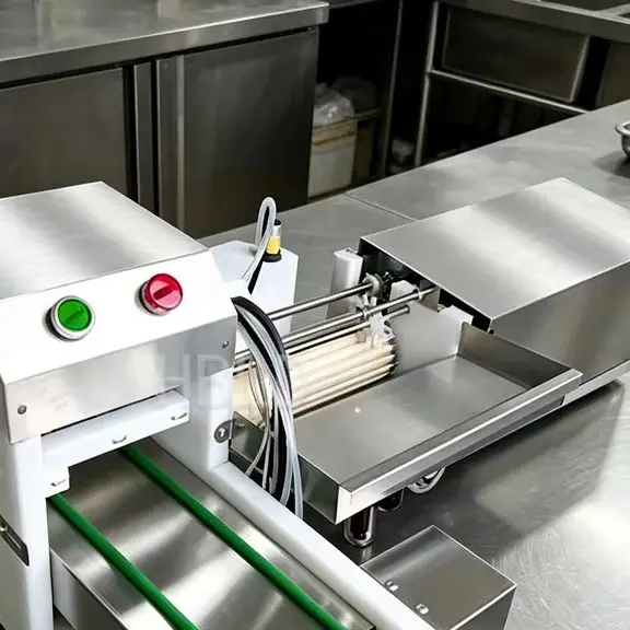 Meat Skewer Stringing Machine, Automatic Pneumatic Threading Equipment, Commercial Bbq Skewer Making Device