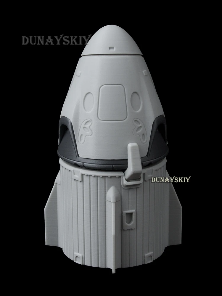 Dragon Spaceship Model Musk SpaceX Dragon Spaceship DRAGON Spaceship 3D Printing Model Finished Product