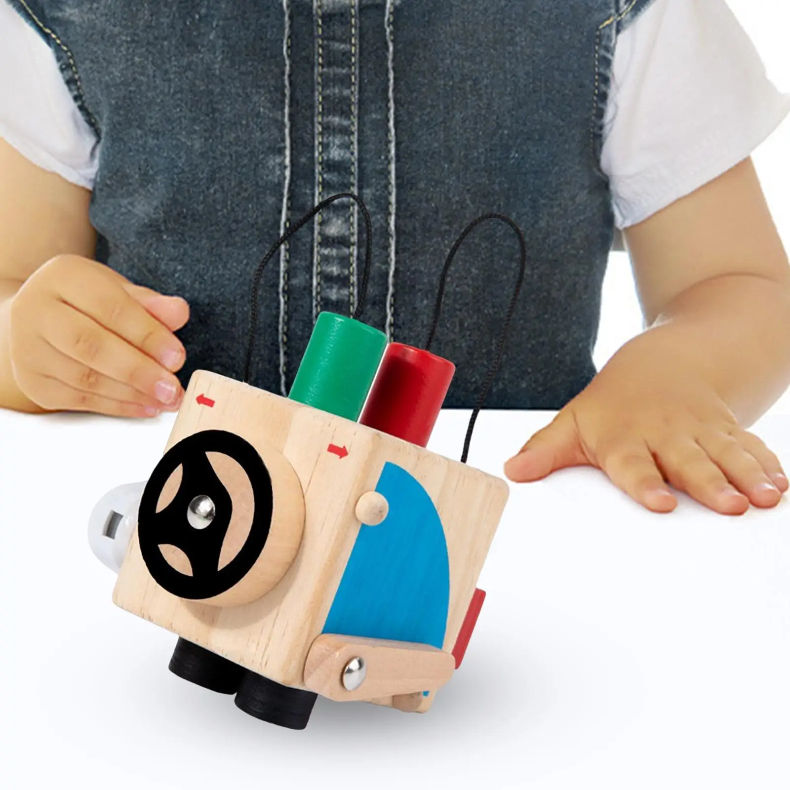 Handcrafted Wooden Sensory Development Set for Motor Skill Improvement