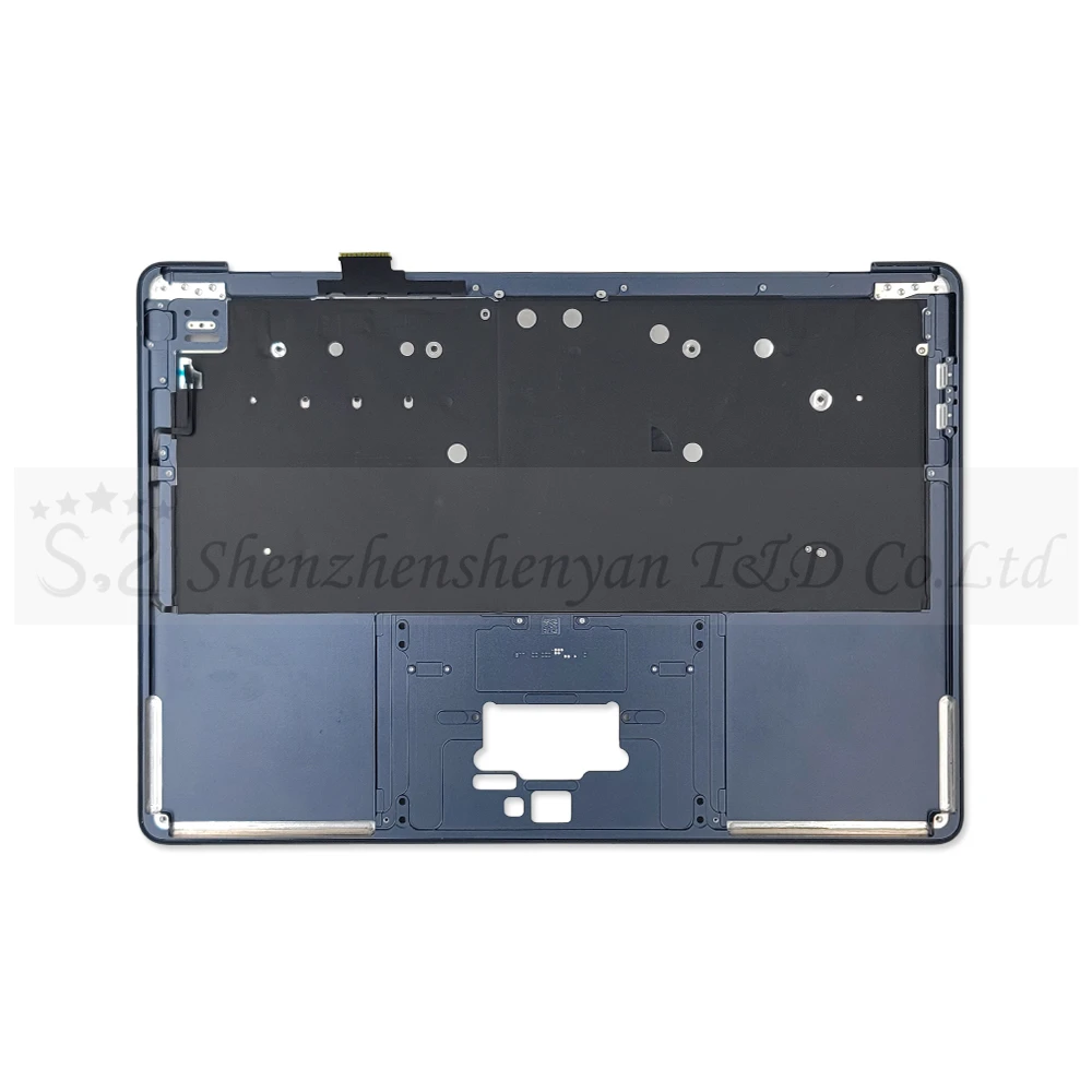 Imagem -03 - Retina m2 Top Case para Macbook Air A2681 Midnight Starlight Cinza Prata Ouro Azul Emc4074 136 2023 Novo 2023