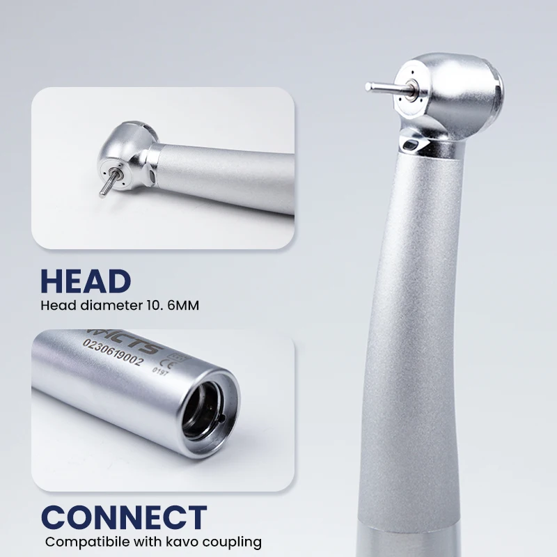 

LED High-speed Kavo Dental Turbine Handpieces - Triple-Spray Cooling, Low-Noise, Push Button Chuck and 2/4/6 Hole Options