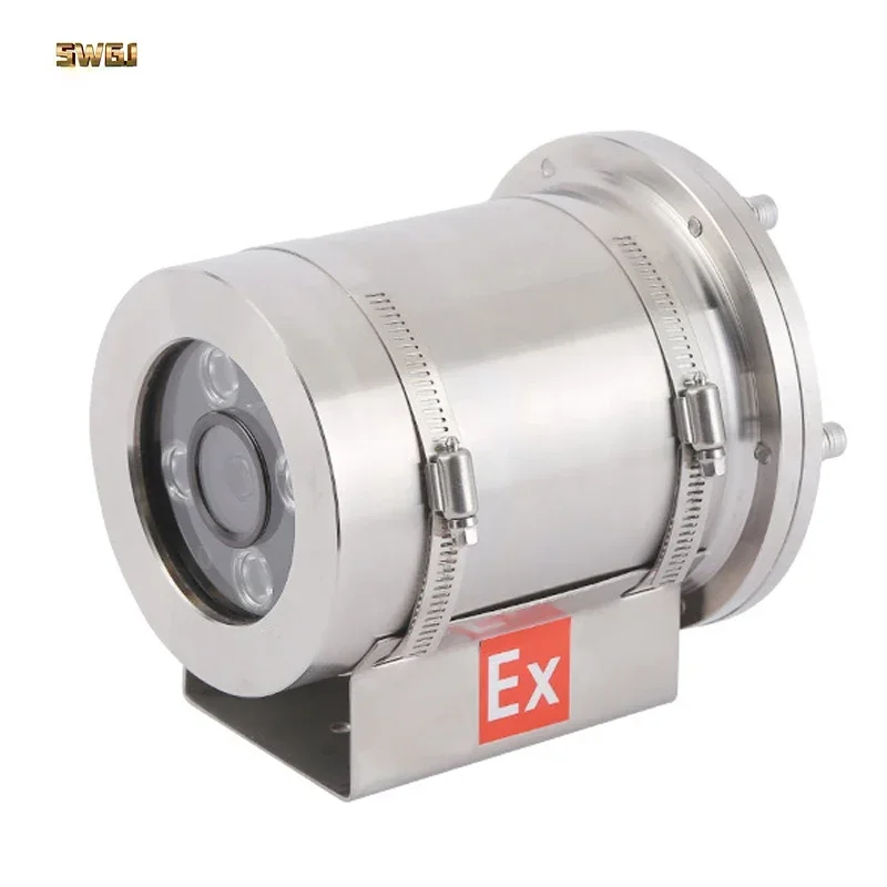 SWGJ 1080P CCTV Tank HD Anti Corrosion Camera Shield Explosion proof HD IP Network IR Camera With Stainless Steel housing