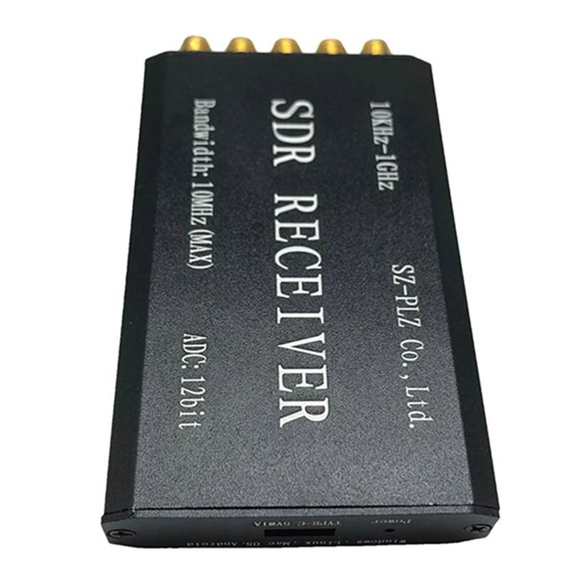 Receptor SDR de 10Khz a 1Ghz para RSP, HF, AM, FM, SSB, CW, banda de aviación, 0,5 ppm, AM, FM, SSB, Atc, SSTV, ISS, fácil de usar