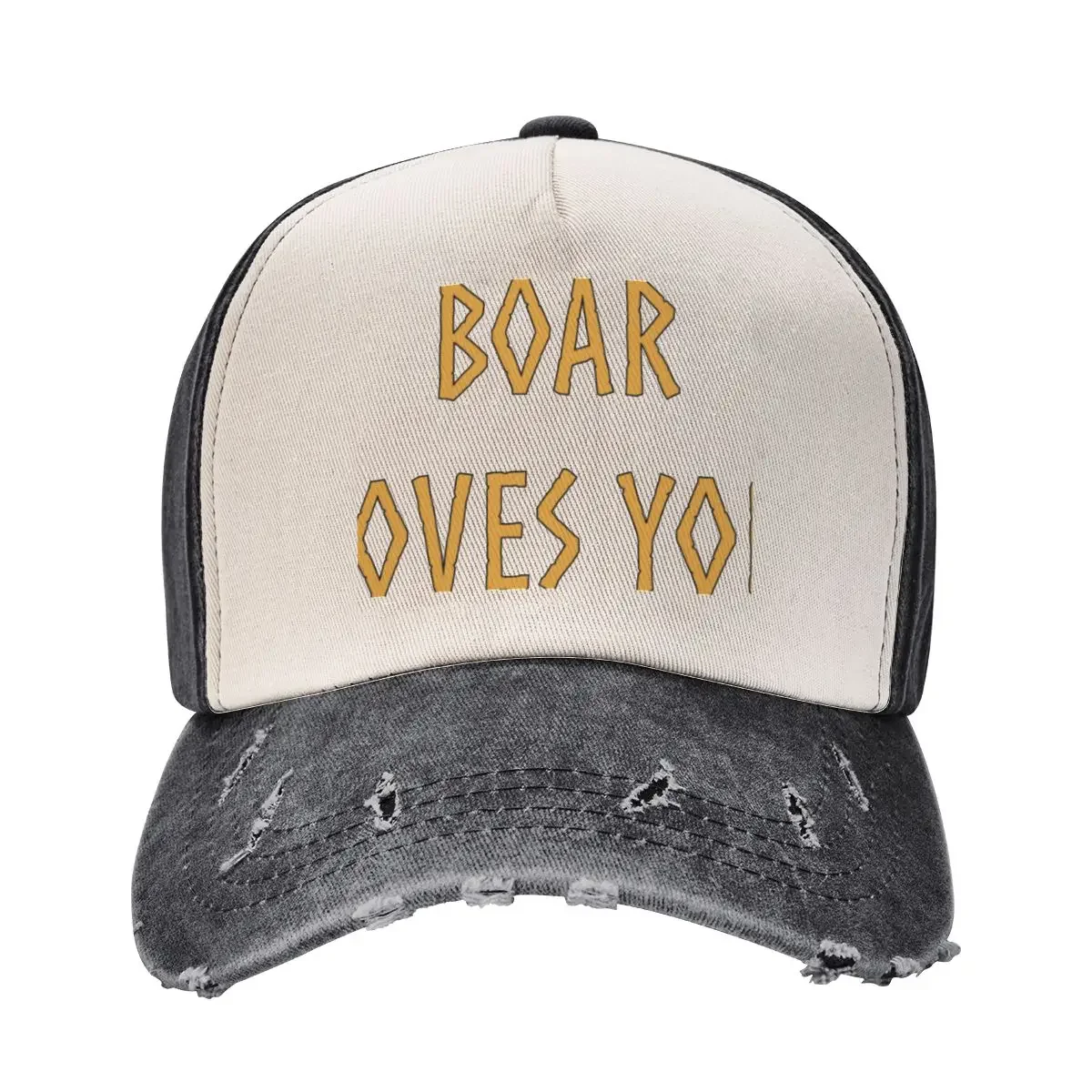 Boar loves you - Valheim inspired Baseball Cap cute Mountaineering birthday Mens Caps Women's