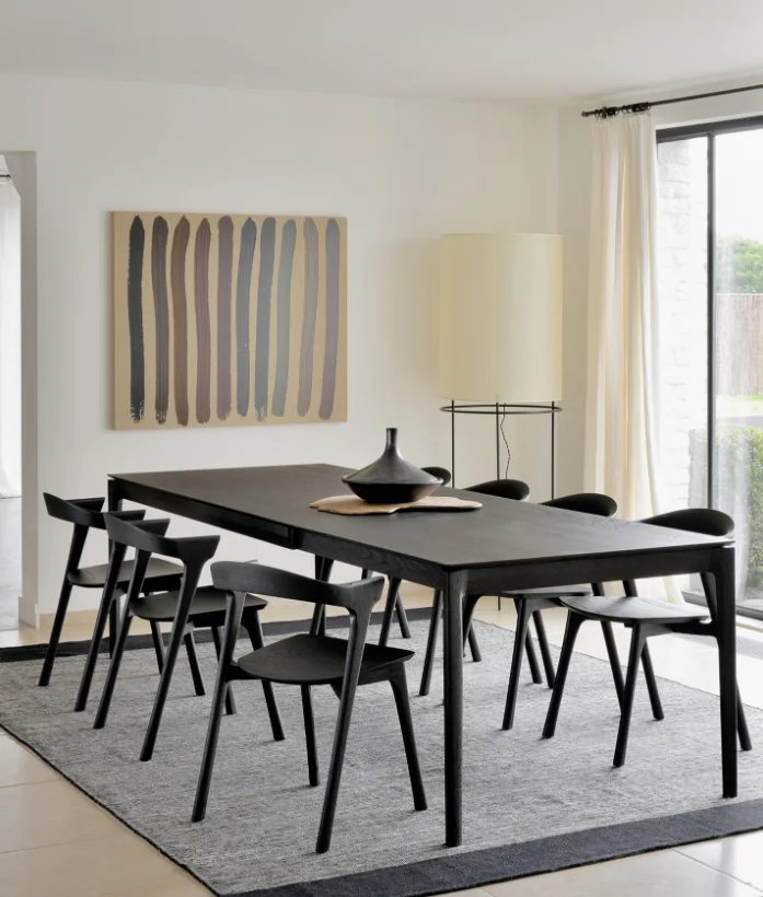 

Скандинавский/бок, выдвижной прямоугольный обеденный стул из цельного дерева, дубовый обеденный стол, креативный конференц-стол для переговоров, современный