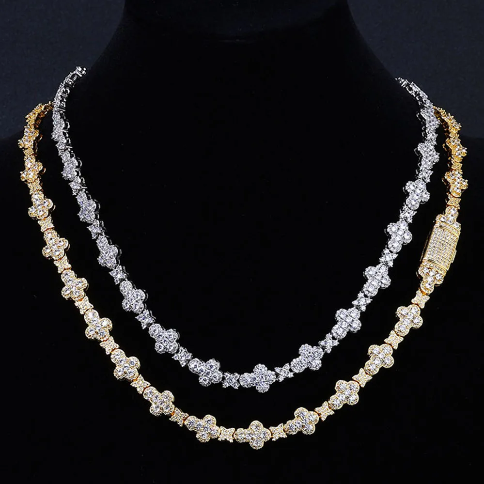 

Ювелирные изделия в стиле хип-хоп, новый дизайн, позолоченная цепочка 18 карат, латунная блестящая цепочка со льдом, циркониевый бриллиант, ожерелье с крестом для женщин ﻿