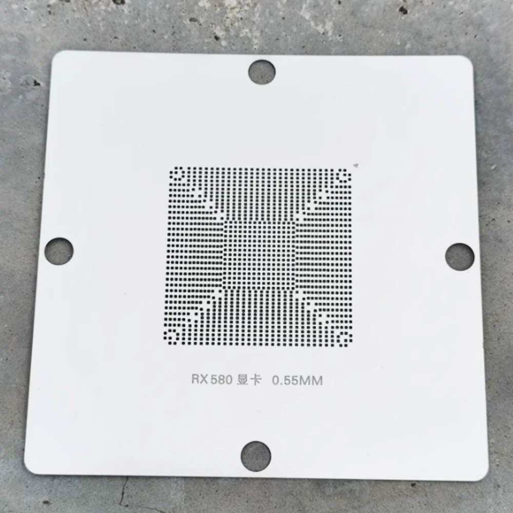 BGA Reball Stencil For RX580 RX580G 215-0876205 215-0876184  215-0909018 215-0910038 215-0910066 215-0910052 Graphics Chip Ball