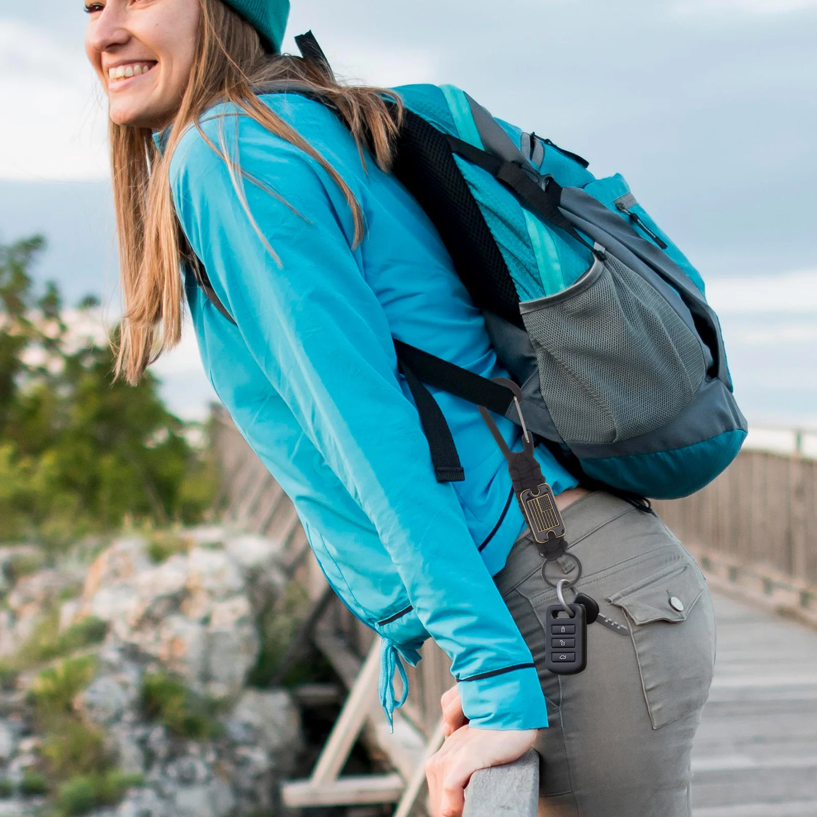 

1 Set Braided Cord Lanyard Neck Badge Holder Phone Strap Key Chain Outdoor Wrist Strap Hiking Accessories For Keys Id Badges