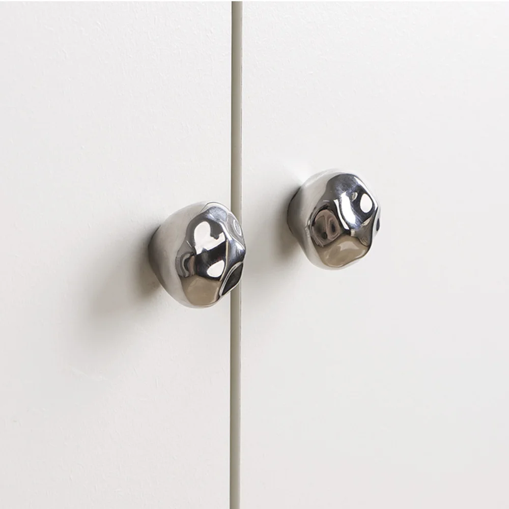 

2 pack set Luxury Hammered Ceramic Handle Replica Elegant Quality Kitchen Bathroom Hardware Accessories