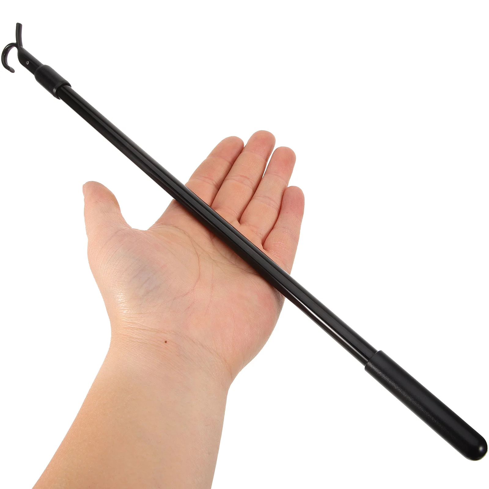 Tilt Window Blinds Curtain Rotary Rod Stick Pole Black Aluminum Alloy