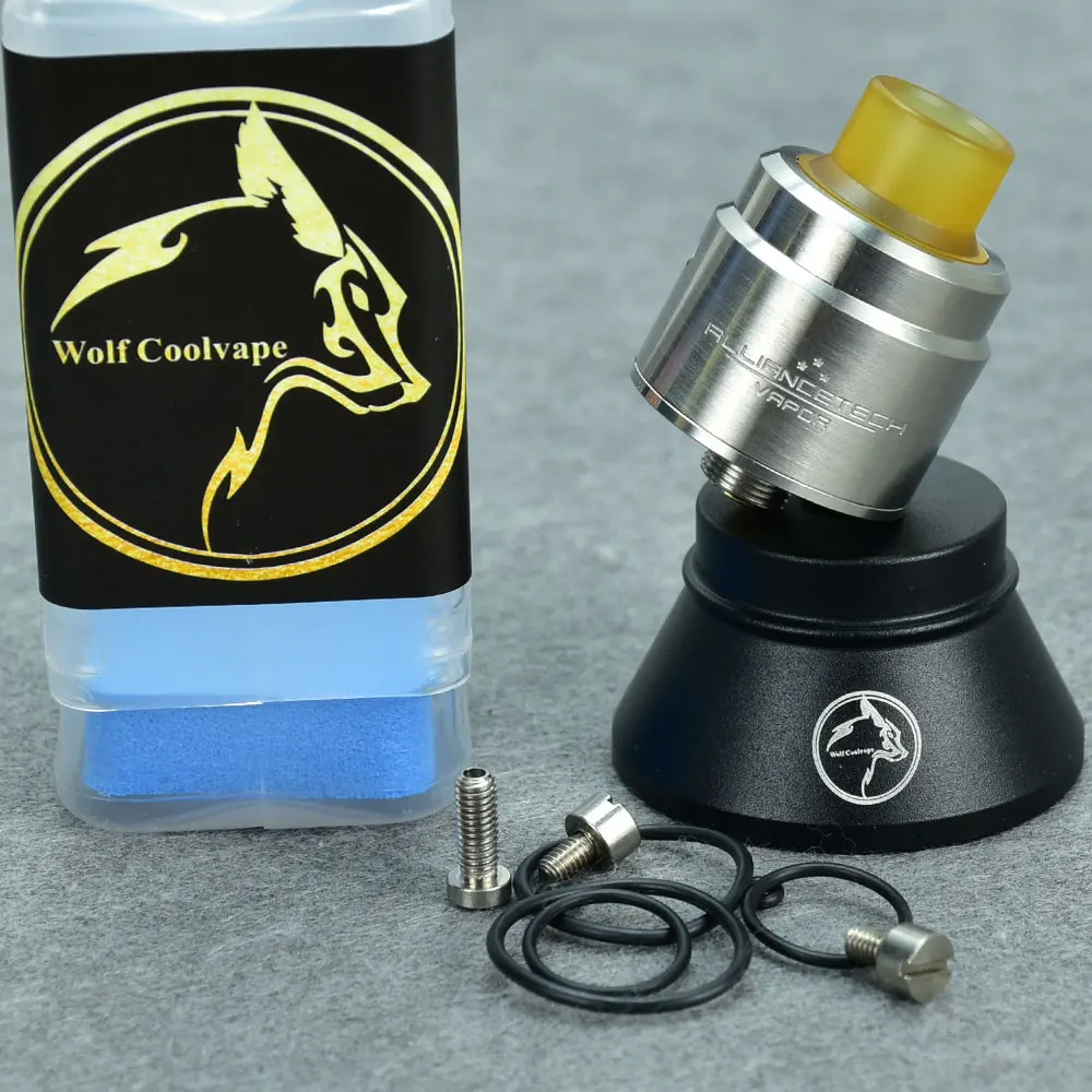 WolfCoolvape The Flave Style 22mm RDA vape mtl rda tank with bf pin Rebuildable Dripping Atomizer mtl rda vape tank
