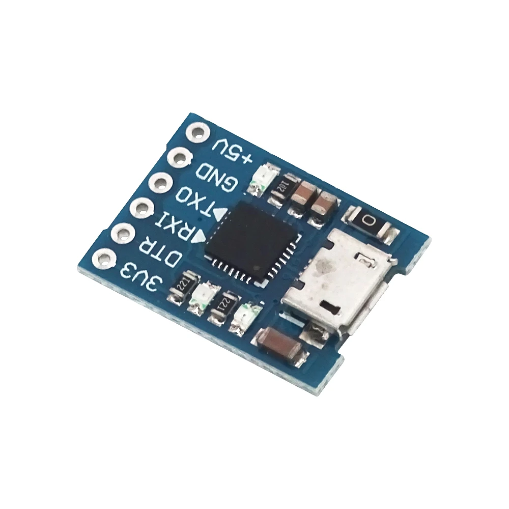 CP2102 MICRO USB/TYPE-C USB to UART TTL Module 6Pin Serial Converter UART STC Replace FT232