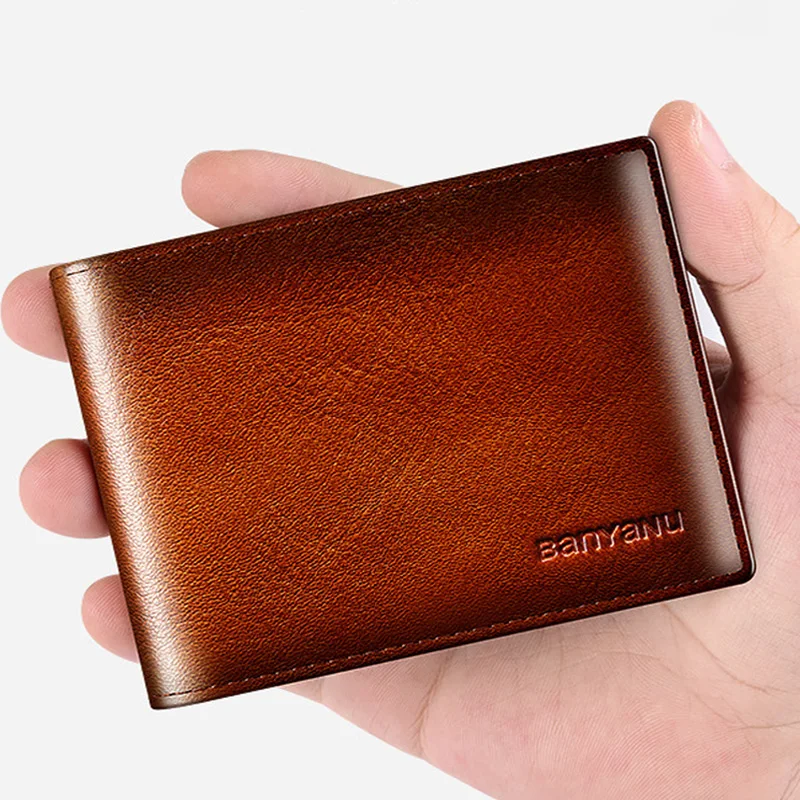 

Cowhide Driver's License Leather Cover for Men's High-end Wallets Protection Card Cover Driving Certificate Two in One Card Pack