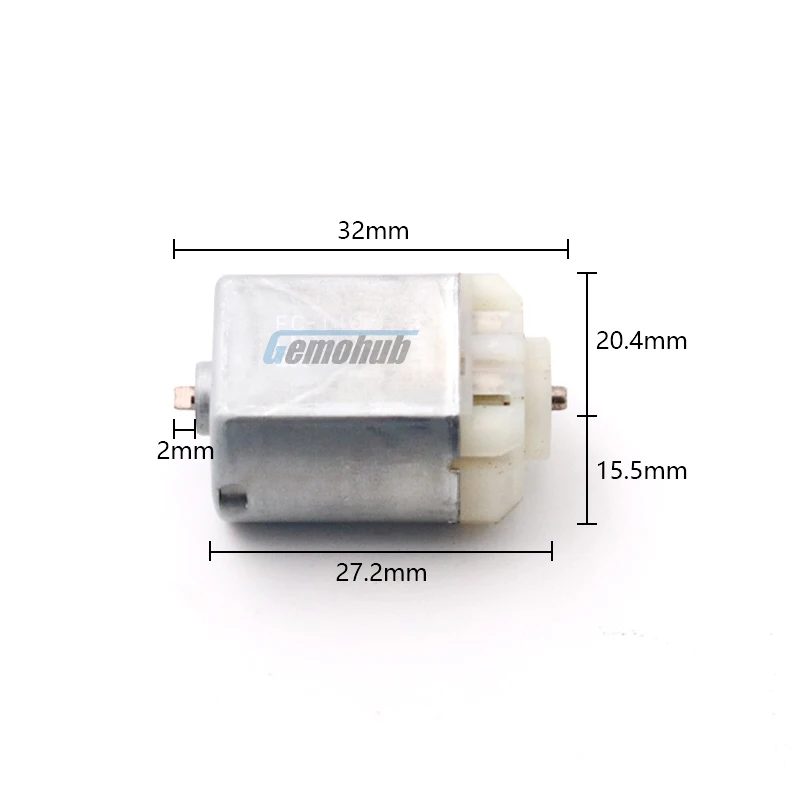 For SAAB 9-3 93 9-3X  9-5 95 900 Exterior Mirror Glass Motor Actuator FC-140RF DC 12V 3 Pins Module GEAR ORIGINAL CAR PARTS