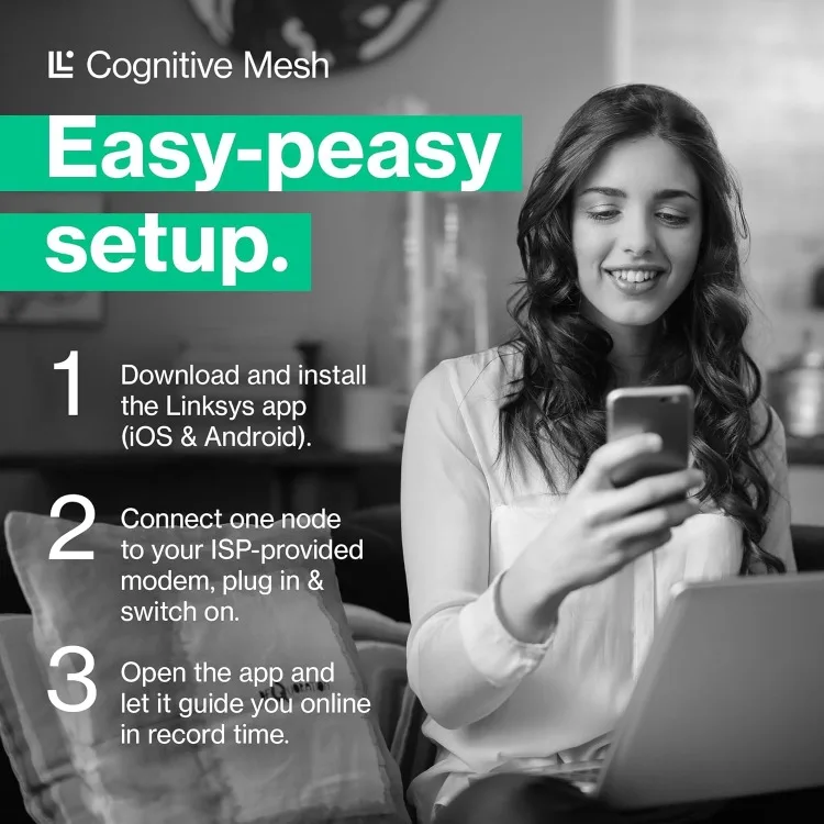 Velop Pro 7 Wifi Mesh Systeem | Drie Cognitieve Tri-Band Routers