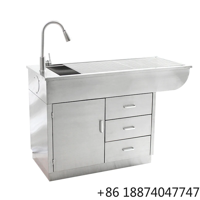 

Pet Hospital Clinic Stainless Steel 304 Veterinary Dental Treatment Table