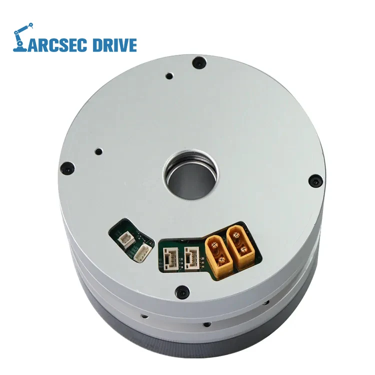 عالية عزم الدوران روبوت مشترك روبوت الذراع جوفاء الدقة التحكم في الحركة المحرك الدوار محرك معزز