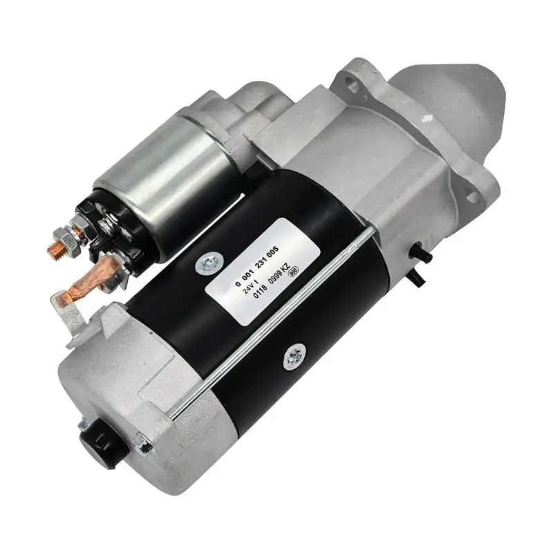 VOE20405828 Starter Motor 12V Compatible with Volvo Excavator BL70 BL71 BL71PLUS BL60 BL61 BL61PLUS