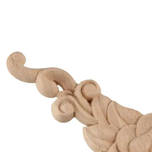 Imagen 2 del producto Molduras decorativas, calcomanía tallada en madera, decoración de esquina de madera, apliques de madera, apliques de esquina, apliques de muebles