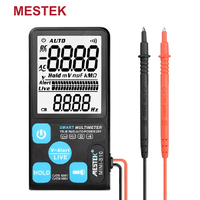 MESTEK New Generation Smart Intelligent Digital Multimeter Ohm Capacitance Hz AC DC NCV Advance Multimetro Tester