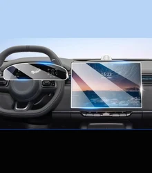 For ZEEKR 7X 2024 2025 Touch Screen Navigation gps and Dashboard Tempered Glass Film Protection Accessories