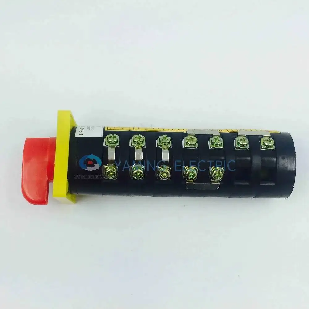Commutatore combinato rotativo 10A Contatto argento 7 poli Cinque posizioni 3kw HZ5B-10/7 T21