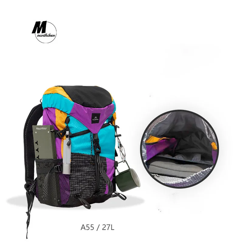 Outdoor Camping Mountaineering Bag Mountainhiker Multifunctional Shoulder Backpack Hiking Travel 27L35L Lightweight Tactical Bag