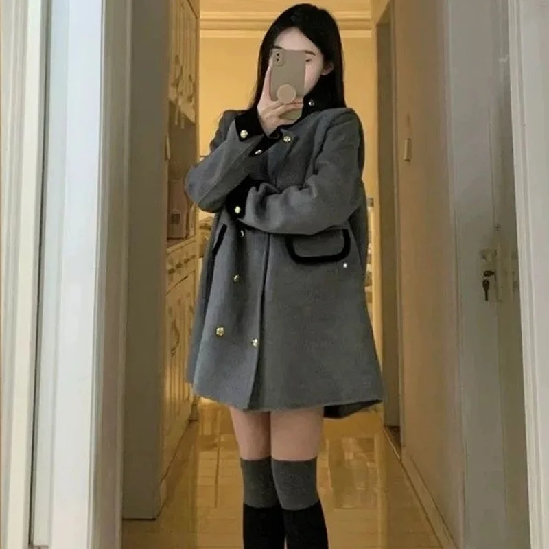 

Твидовый жакет кремового, бежевого цвета, женский летний кружевной принт, плиссированный цветок, нежный фестиваль, вечеринка в ночном клубе, романтический сотовый базовый Ins