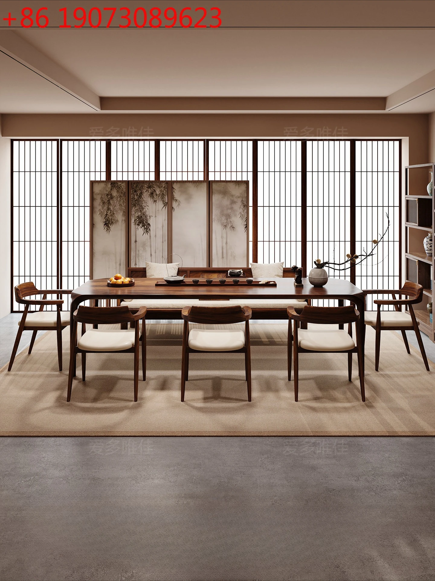 

Чайный столик в стиле Song из массива ореха, прикроватный столик, стул, обеденный стол для гостиной, письменный стол для офиса, чайный столик из массива дерева