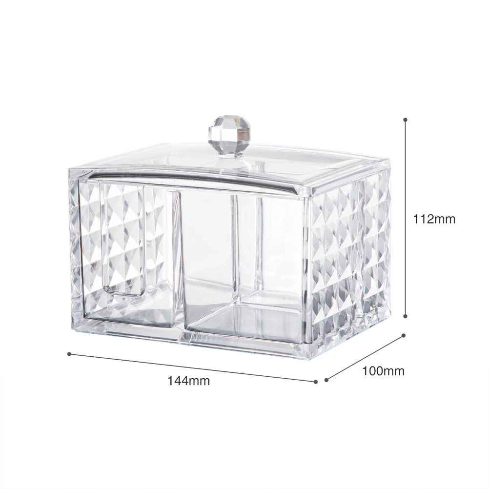 

storage box storage case acrylic storage box box cotton pads storage box transparent storage case