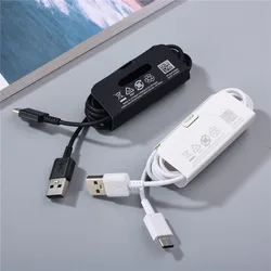 Samsung S10 USB Type C Fast Charging Cable 100CM Quick Charge Line for Galaxy S8 S9 Plus A55 A54 A53 A35 A34 A14 A13 Data Cord
