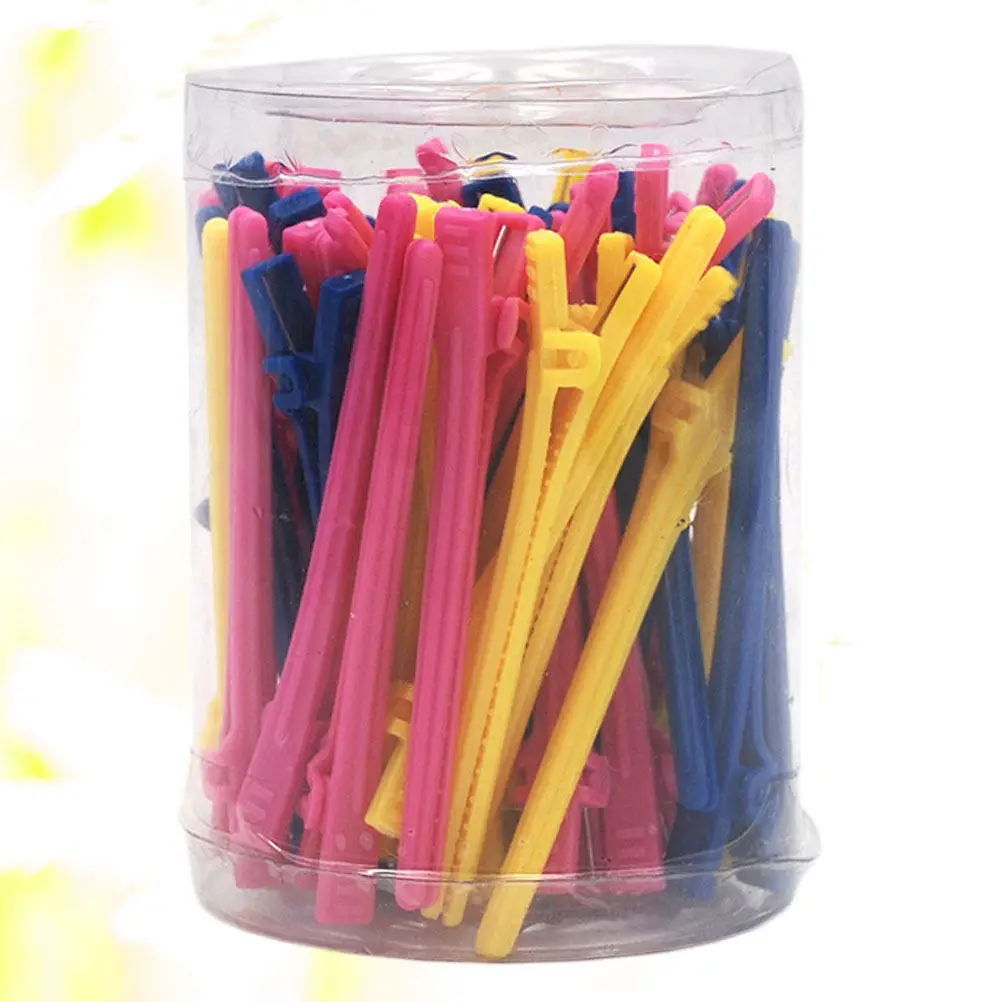

50Pcs Hair Styling Clips for Women Large Capacity Alligator Hairclips Non-Slip Hair Partition Clips Salon Hairdressing Assistant
