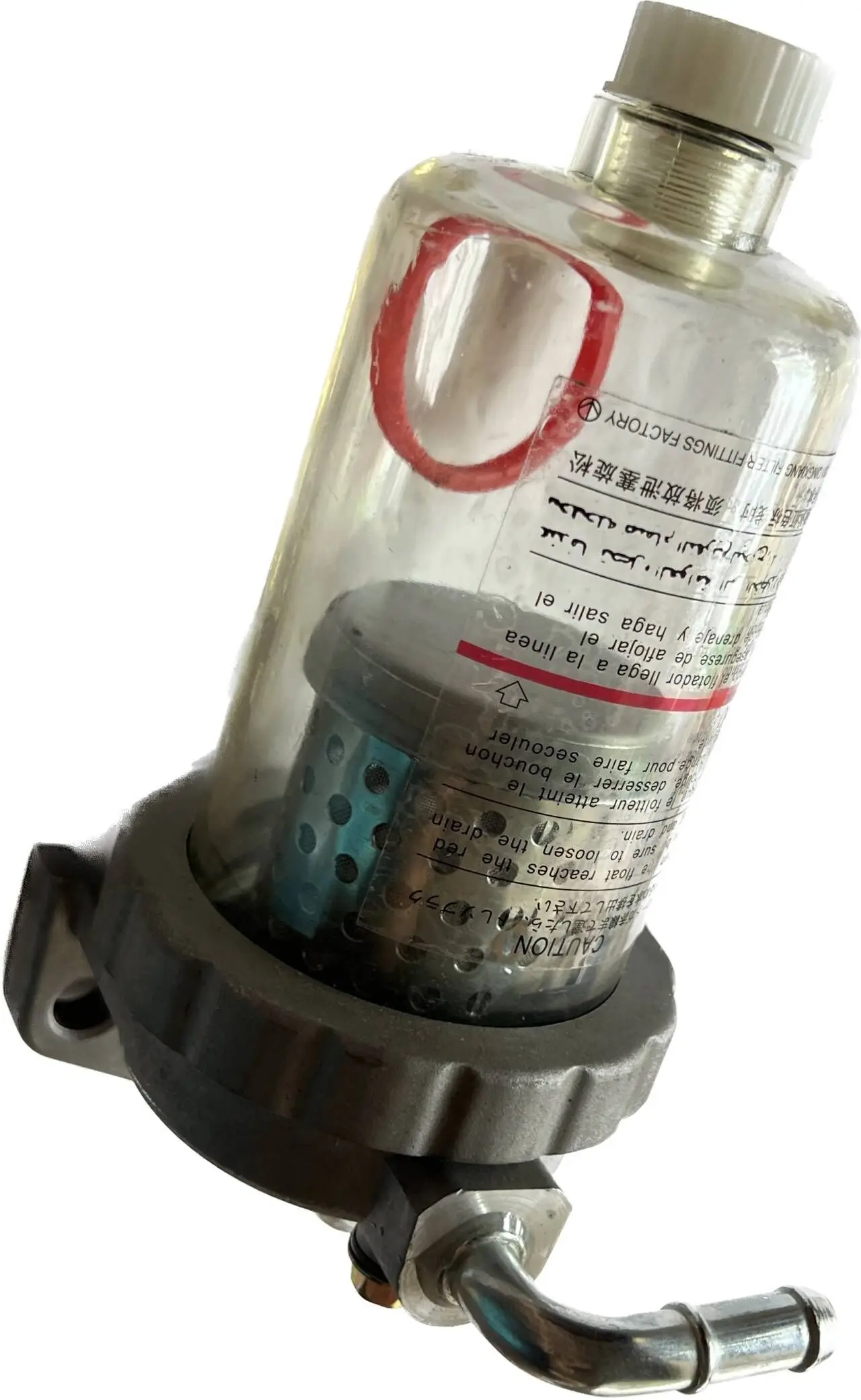 Separador de agua y combustible ps125 turbo ME121646 FN-527 6M70 8DC93 FV515/517