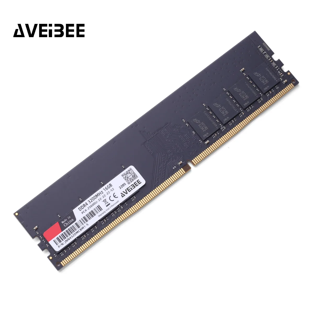 

AVEIBEE DDR4 4GB 8GB 16GB Memory Ram 1333 1600 1866 2400 2666 3200 Desktop Dimm with Heat Sink