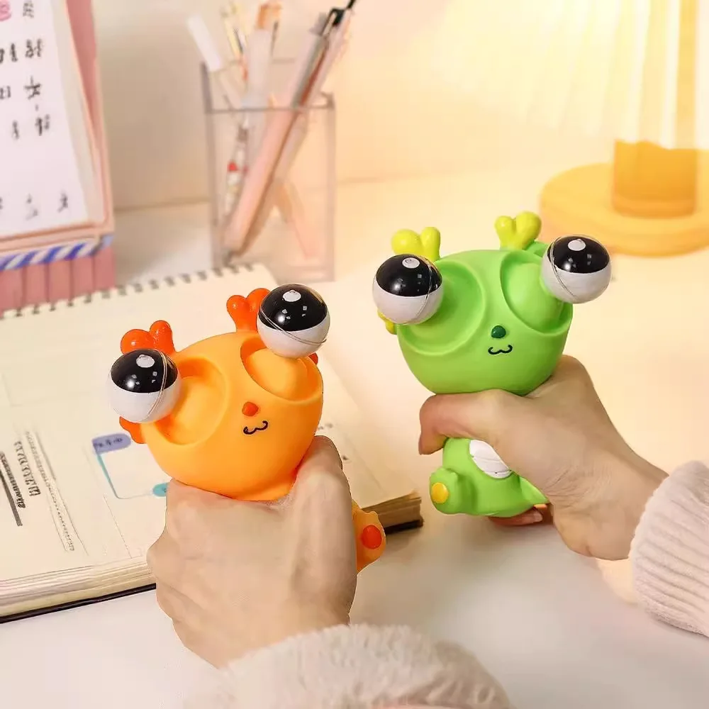 Juguetes creativos para aliviar el estrés Dragon Fear, juguetes sensoriales de animales para apretar, laberinto feliz, lanzamiento divertido