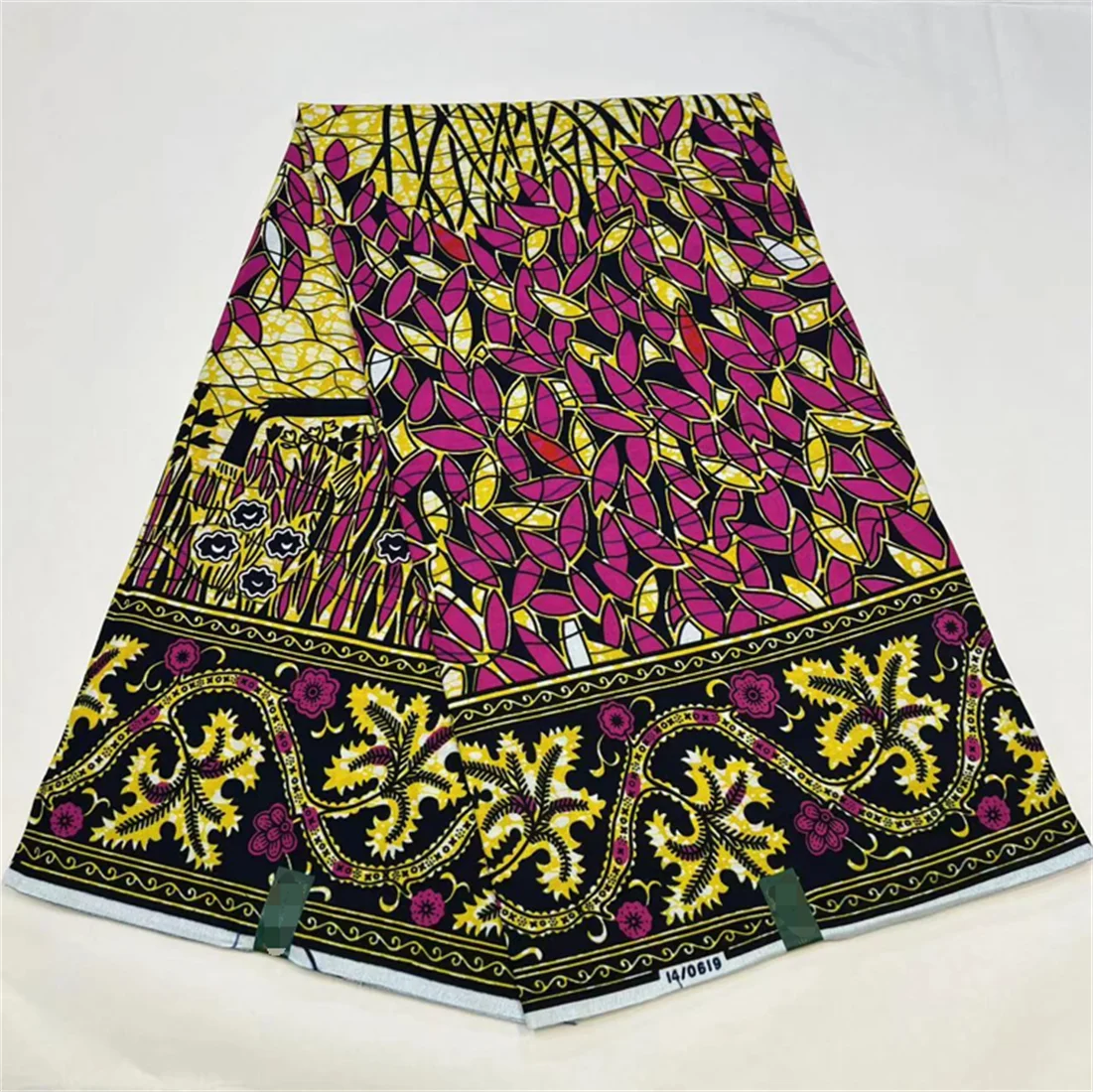 New Fashion Veritable African Wax Real Fabric 100% Cotton Ghana Nigeria Style  6 Yards High Quality Ankara Prints Wax Material