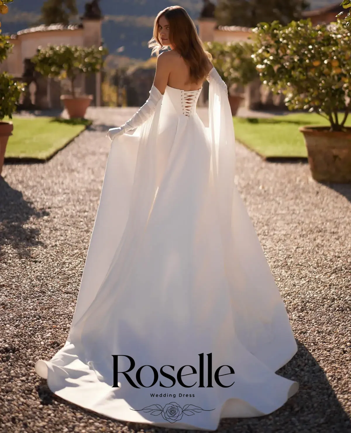 Suknia ślubna ROSELLE bez rami – Wedding Qw recenzja i cena