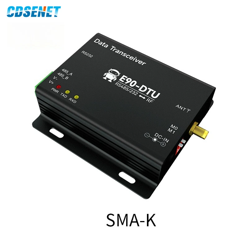 E90-DTU(900SL30) LoRa Relay RS232 RS485 868MHz 915MHz 1W Long Range Modbus Transceiver and Receiver RSSI Wireless RF Transceiver