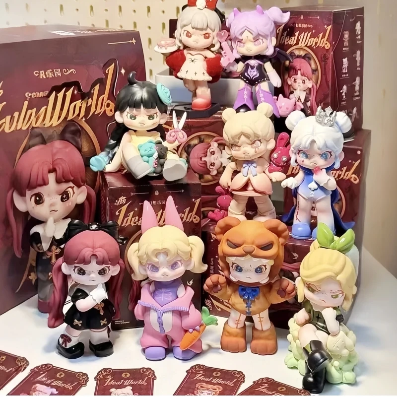 

New Sale Fantasy Land Series Blind Box Trendy Figurine Cute Anime Figures Decoration Collect Desktop Toy For Girl Festival Gifts