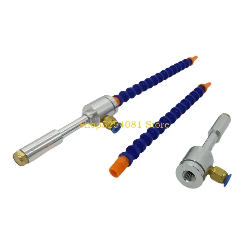 AXYC Aluminum Alloys Vortexes Coolers Replacmeent Cold Air Cooling Head Coolers Dry Cooling Airflows Machine with Flexible Tube