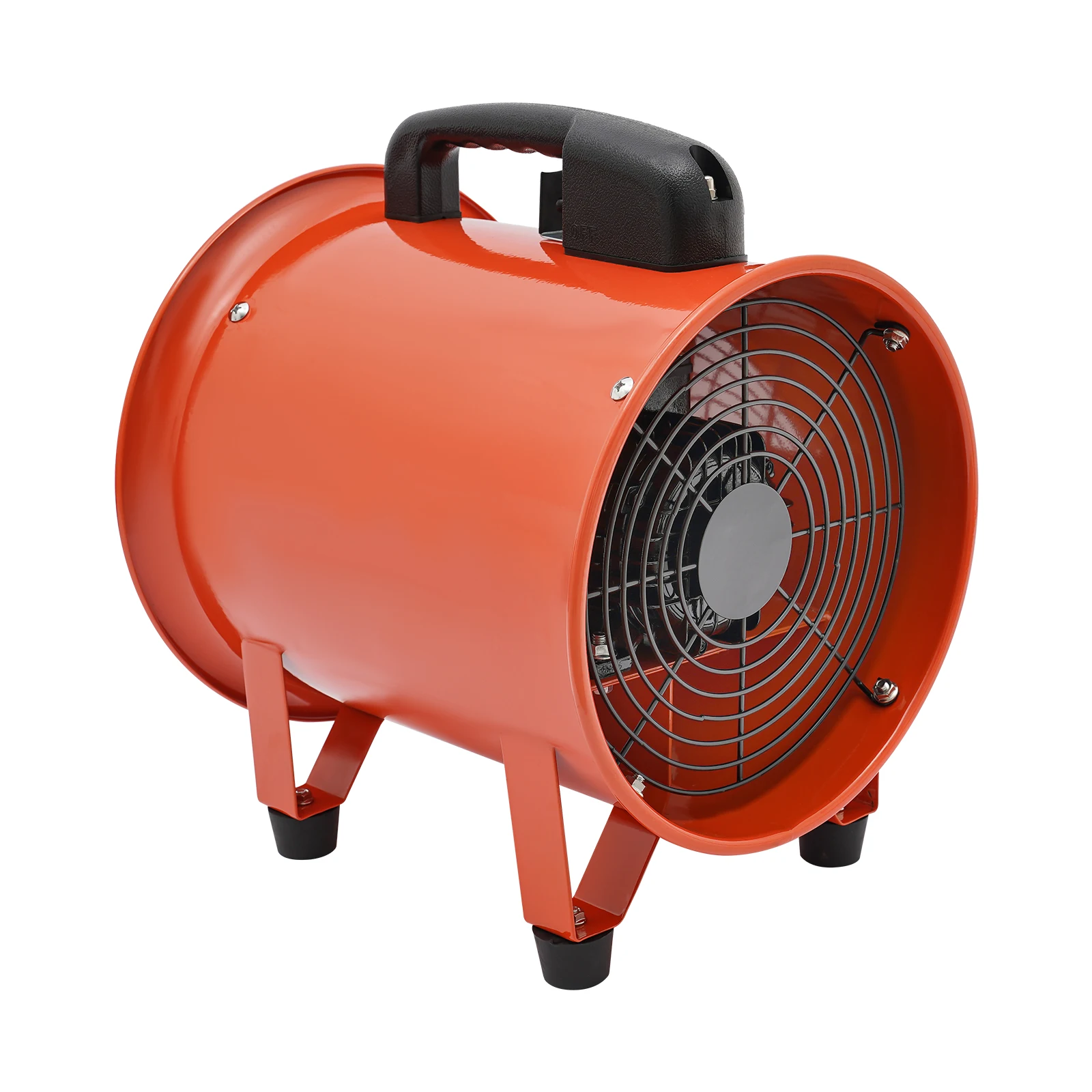 320W ventilator met kanaalslang, 250 mm explosieveilige ventilator voor fabrieken, kelders, scheepswerfjes