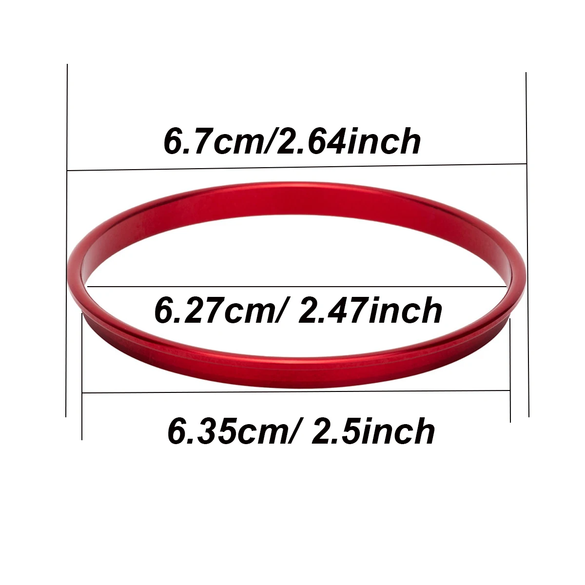 Car Headlight Switch Decorative Trim Frame Ring For Volkswagen VW Golf Jett MK5 MK6 Passat B6 B7 CC Touran Tiguan