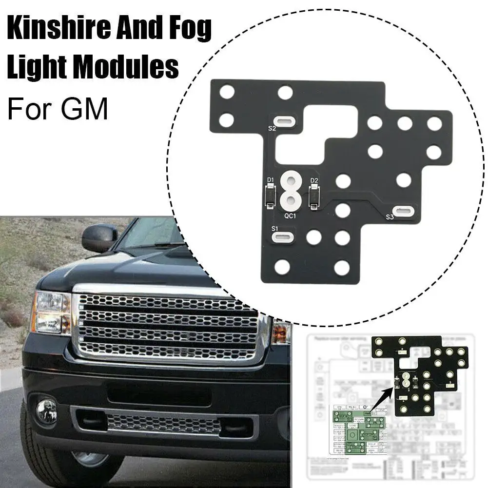 FPE-GM 37 On Module For GM All Lights On Module for Chevrolet For 2003-2007 GM Silverado 1500/2500/3500 Car Accesssaries