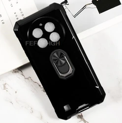 For Oukitel WP28E WP28S G1 WP28 S Back Finger Ring Soft TPU Silicone Case For Oukitel WP28E 6.52