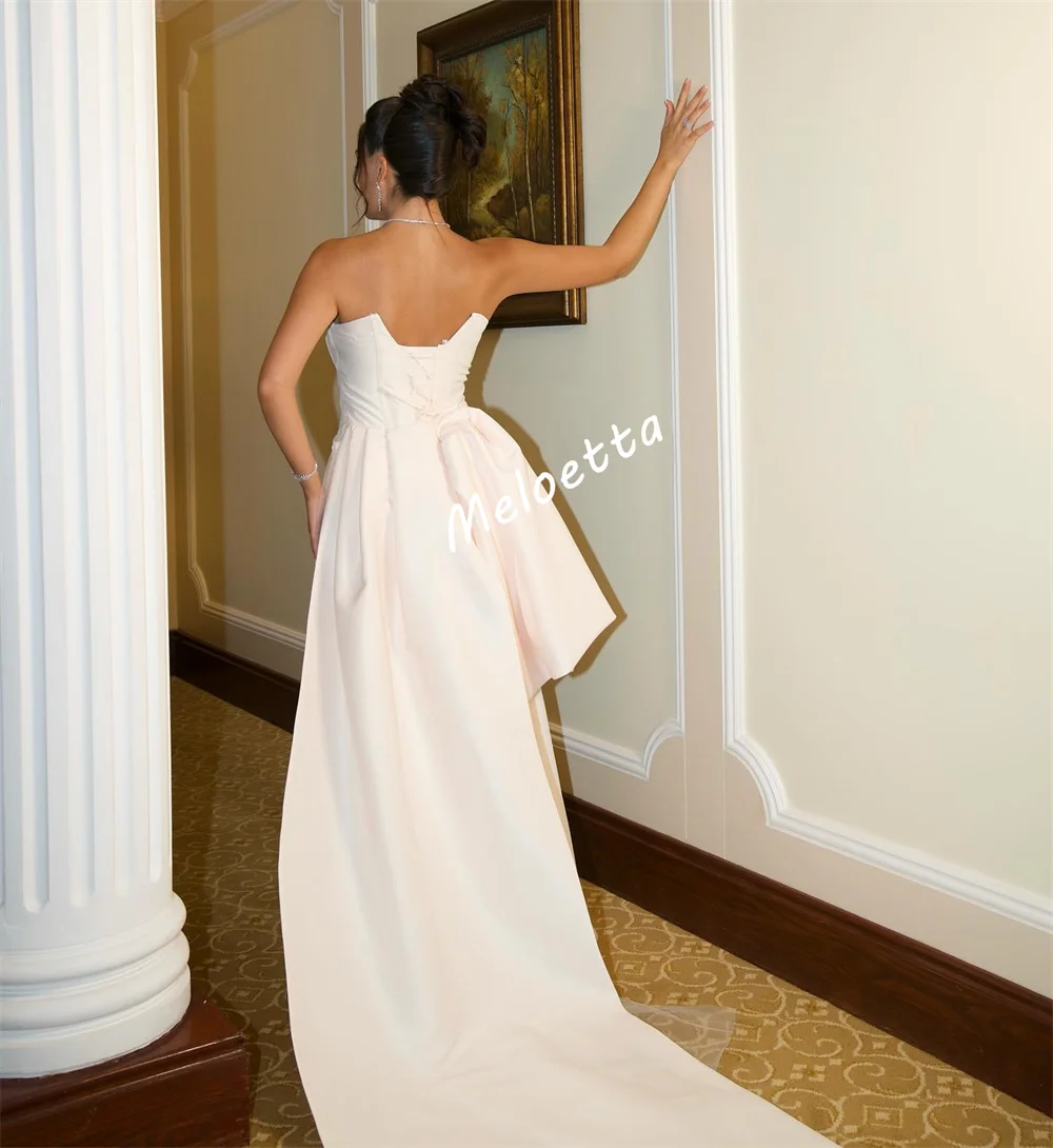 カスタムメイドのシャルムーズプリーツビーズ装飾、オーダーメイドの特別な機会用、スイートハートネック、トランペットロングドレス、女性用エレガントなパーティーウェディングドレス