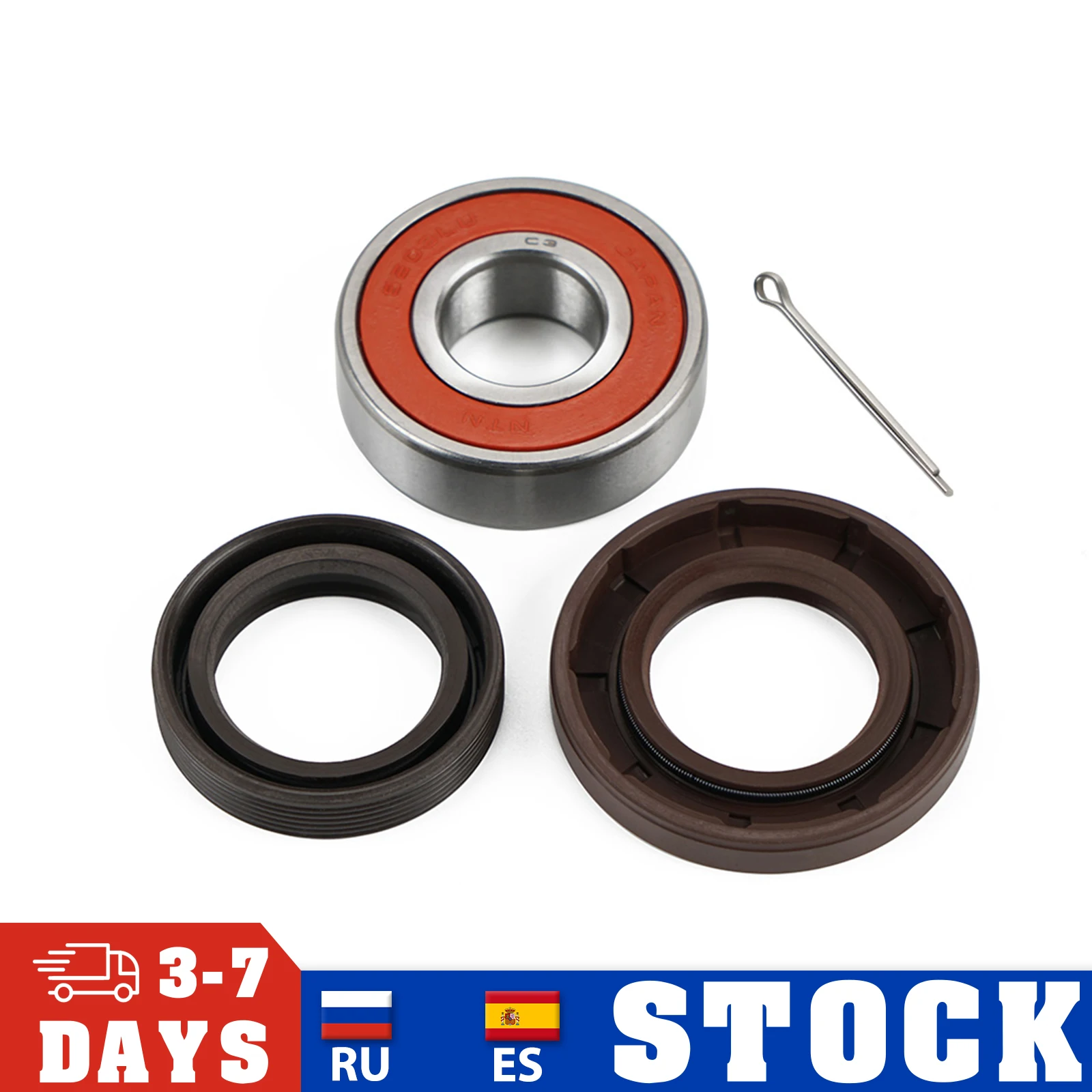 For Yamaha Banshee 350 Lower Steering Stem Bearing And Seal Pin Kit Motorcycle ATV Parts Big Bear YFZ450 450R 09-13