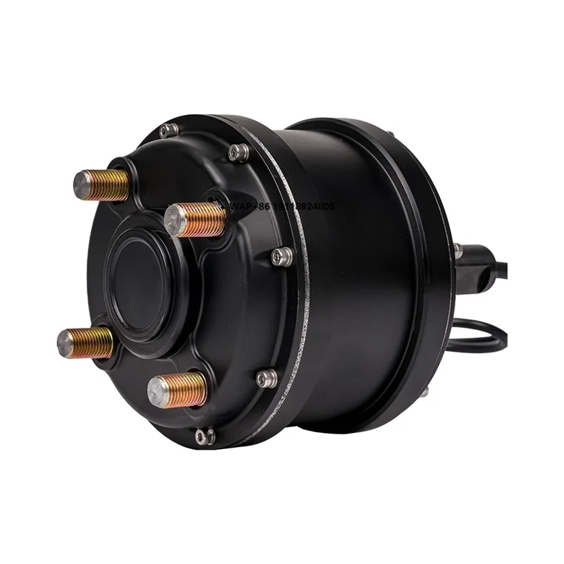 High Torque Low Speed Robot Brushless DC Gear Hub Motor Wheel Electric Motor Golf Cart Hub Motor