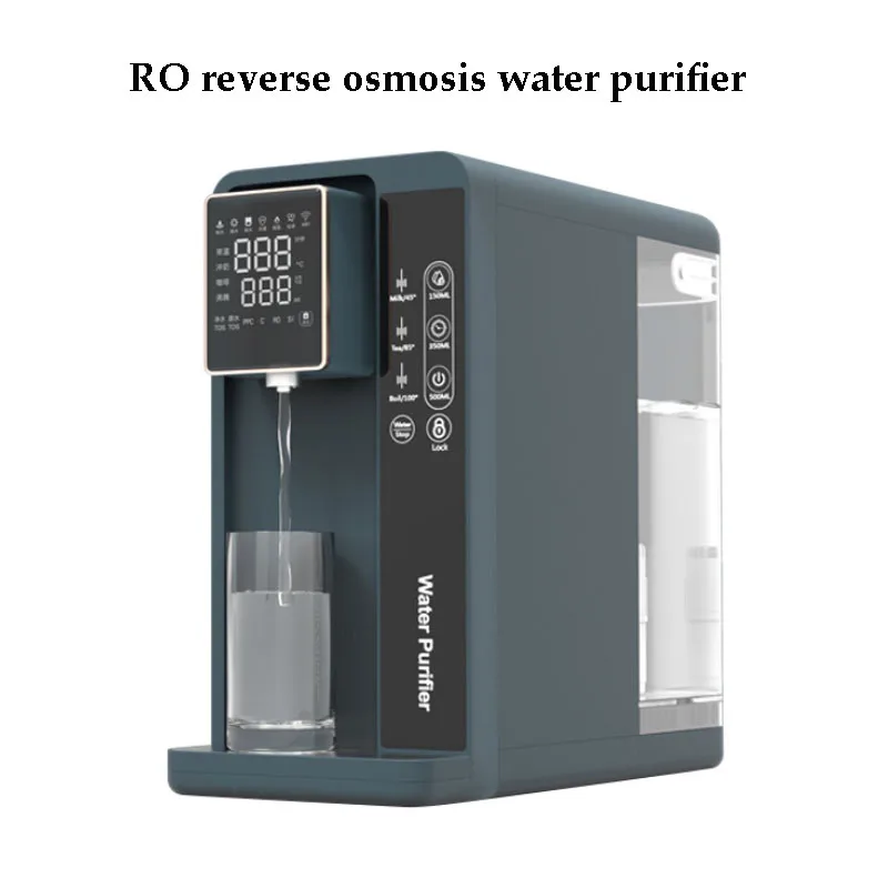 Electric Water Purifier Household Office Direct Drink Machine RO Heating Integrated  Desktop  Filtered Tap Hydrogen-rich Maker