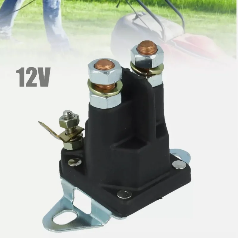 4-Pole 12V Starter Solenoid Relay for Briggs Stratton Ariens Husqvarna Gravely Snapper/Kees Universal Lawn Mower Motorboat Acces